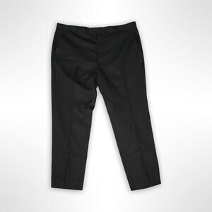 Calvin Klein Men’s Slim Fit Dress Pants Black 38x29 (Tailored)